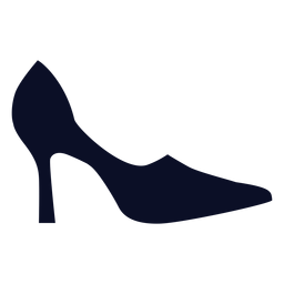 Pumps shoes silhouette PNG Design
