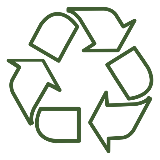 Symbol recyceln PNG-Design