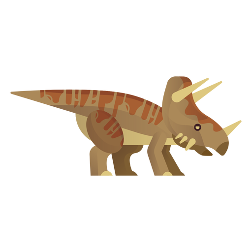 Nashorn-Dinosaurier-Vektor PNG-Design