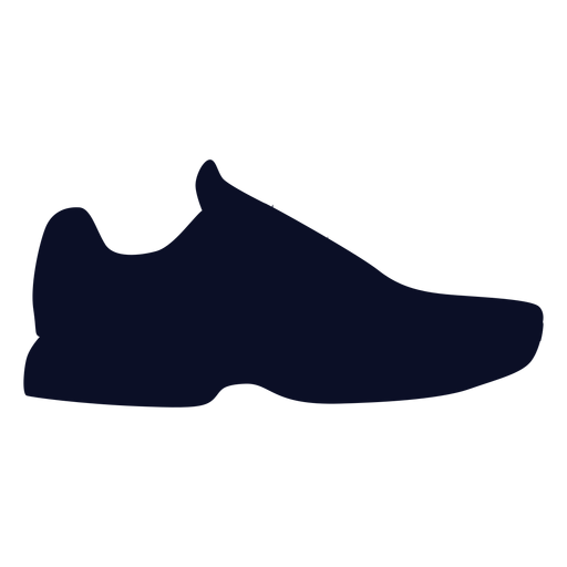 Silhueta de sapatos de borracha Desenho PNG