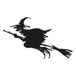 Scary ripped witch silhouette Scary ripped witch silhouette