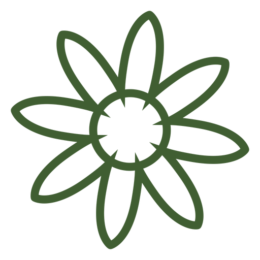 Download Simple flower icon flower - Transparent PNG & SVG vector file