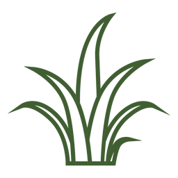 Simple grass icon Simple grass icon