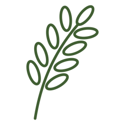 Einfache Weizensymbol PNG-Design
