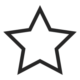 Ícone de estrela fofa Desenho PNG