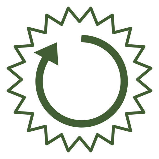 Sonnenzyklus-Symbol PNG-Design