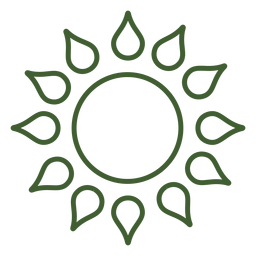sol, icono, sol Diseño PNG