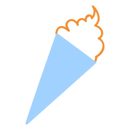 Ícone de estilo de linha sundae Desenho PNG