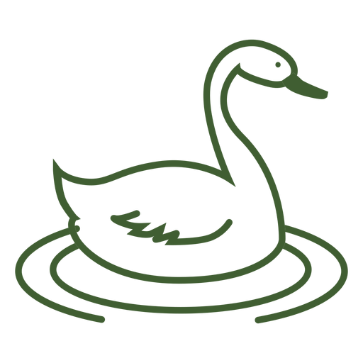 Swan icon PNG Design