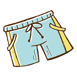 Swimming shorts icon PNG Design
