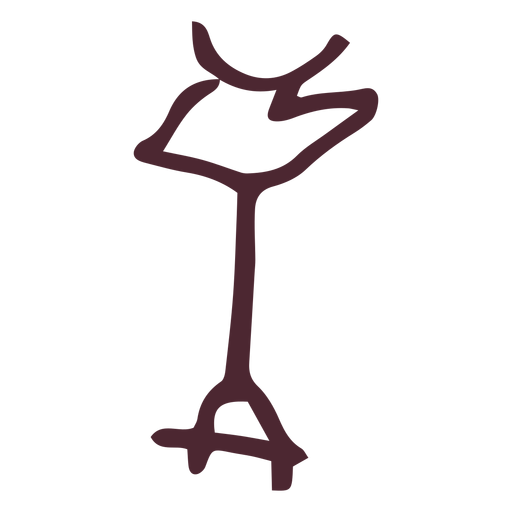 Traditional egypt hieroglyphic symbol PNG Design