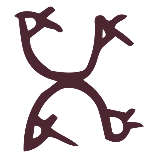 Símbolo de jeroglíficos egipcios tradicionales Diseño PNG
