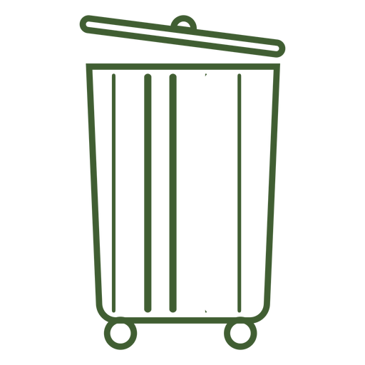 Full Trash Bin icon PNG and SVG Vector Free Download