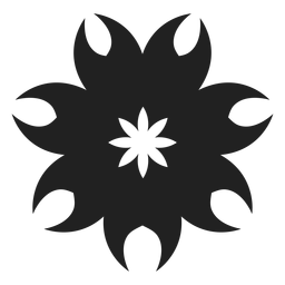 Ícone de flores exóticas tropicais Desenho PNG