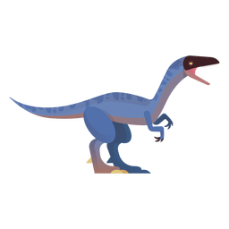 Velociraptor dinosaur vector Transparent PNG