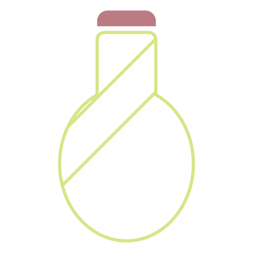 Water bottle line style icon PNG Design