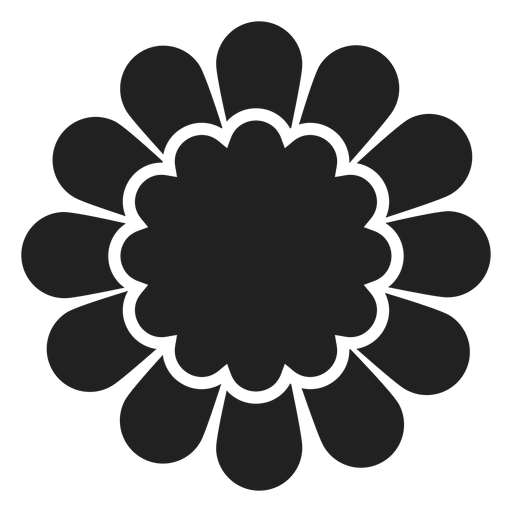 Icono de flor silvestre Diseño PNG
