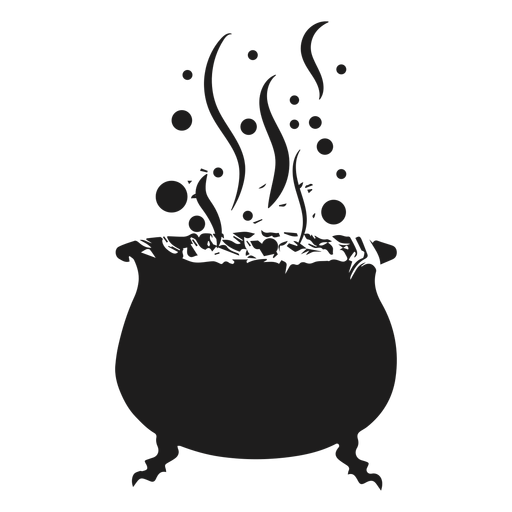 Download Witch cauldron silhouette - Transparent PNG & SVG vector file