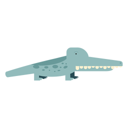 Aligator crocodile illustration PNG Design
