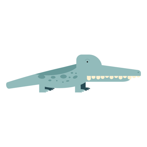 Aligator Krokodil Illustration PNG-Design