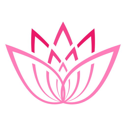 Download Artistic lotus flower icon - Transparent PNG & SVG vector file
