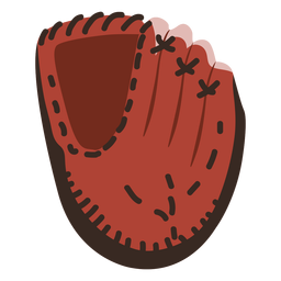 Ícone de beisebol do ícone de luva de beisebol Ícone de beisebol do ícone de luva de beisebol