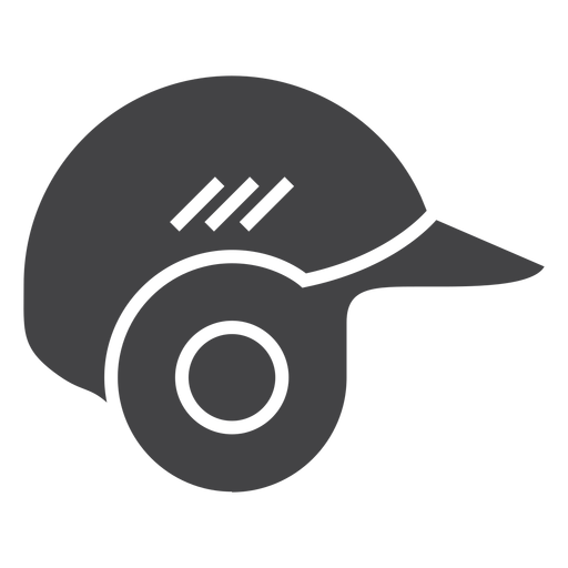 Baseball Helm flache Symbol Helm Symbole PNG-Design