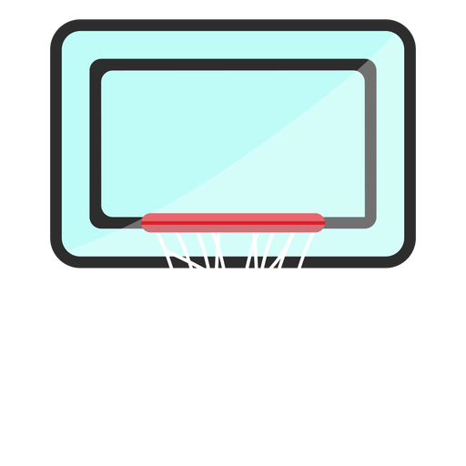 Basketball-Backboard-Symbol PNG-Design