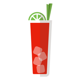 Ícone de coquetel de Bloody Mary Desenho PNG