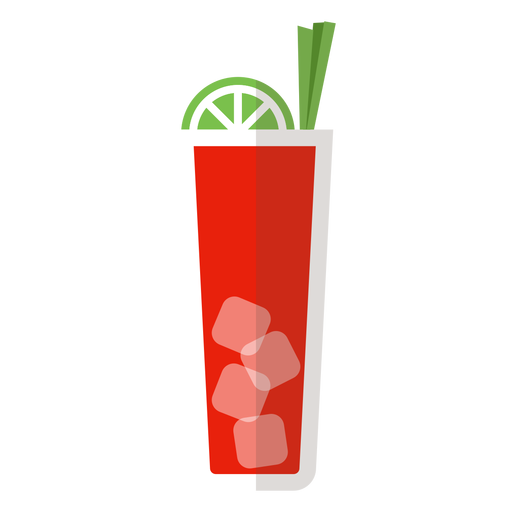 Bloody mary cocktail icon - Transparent PNG & SVG vector file