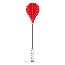 Boxing freestanding bag icon PNG Design