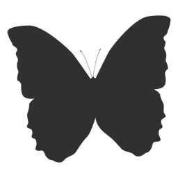 Silhueta de animais de borboleta Desenho PNG