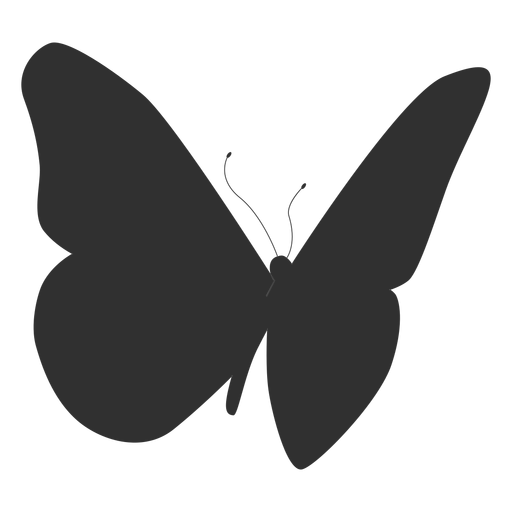 Schmetterlingsinsekt-Silhouette PNG-Design