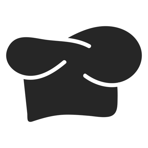 Chef hat flat icon PNG Design
