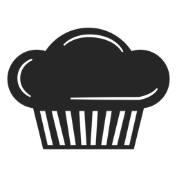 Icono plano de toque de chef Diseño PNG