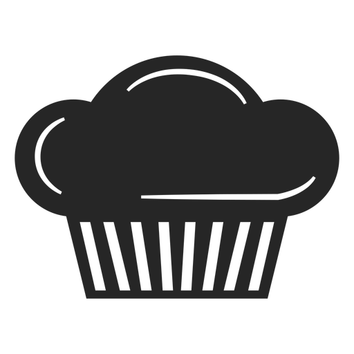 Icono plano de toque de chef Diseño PNG