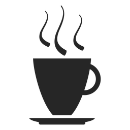 Hot Coffee Cup Flat Icon Transparent Png Svg Vector File