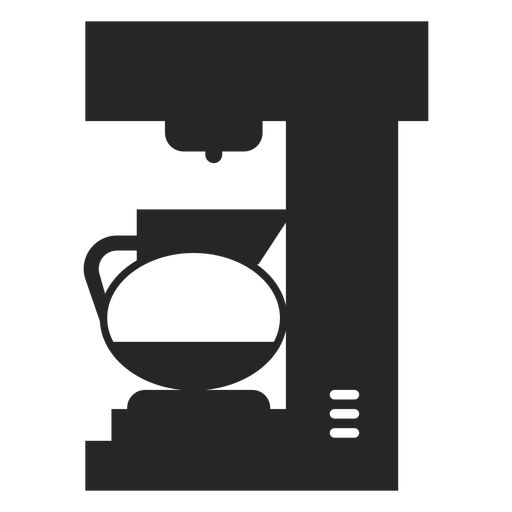 Coffee maker flat icon Transparent PNG & SVG vector file