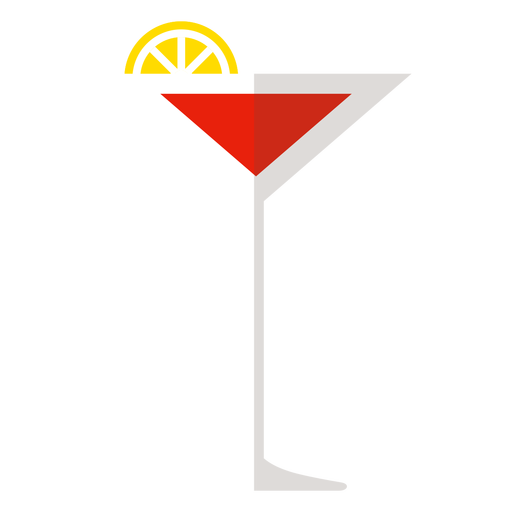 Weltoffene Cocktailikone PNG-Design
