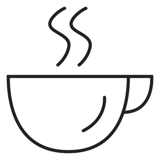 Coupe Kaffeetasse Symbol PNG-Design