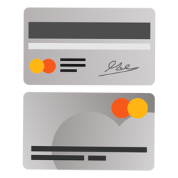 Icono de tarjeta de crédito Diseño PNG