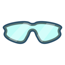 Fahrradbrille Symbol PNG-Design