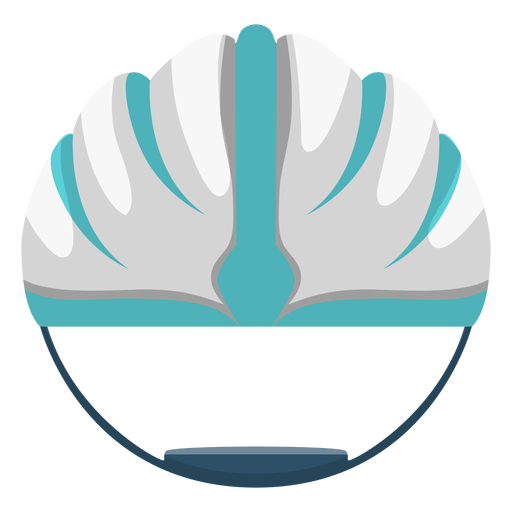 Cycling helmet icon