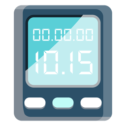 Cycling watch icon PNG Design