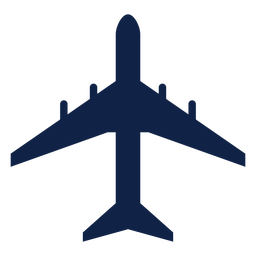 Dc 8 airplane top view silhouette Dc 8 airplane top view silhouette