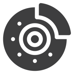 Disk brake icon Transparent PNG