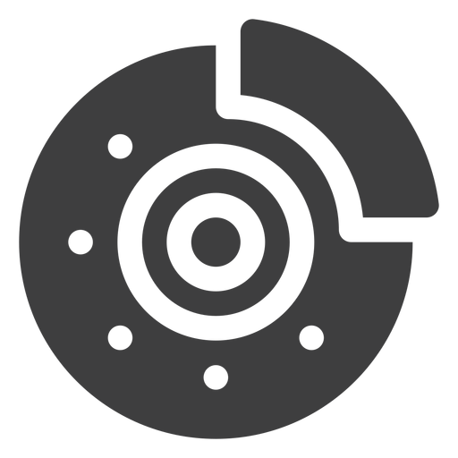 Disk brake icon PNG Design