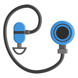 Diving regulator icon PNG Design