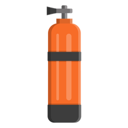 Diving tank icon Transparent PNG