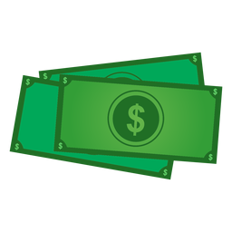 Dollar banknotes icon Transparent PNG